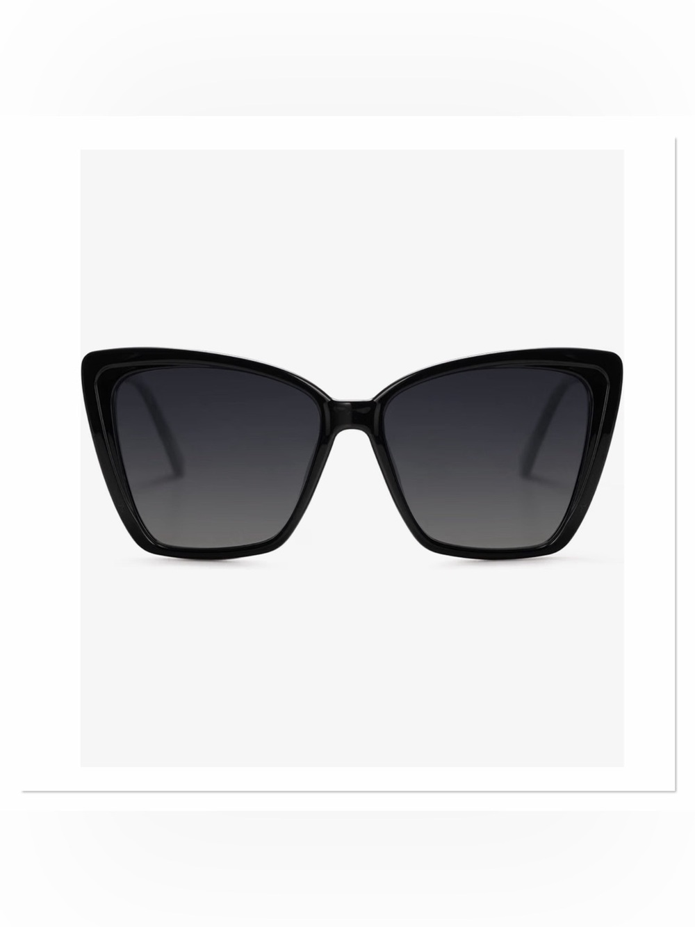 SOJOS Polarized Oversized Cat Eye Sunglasses